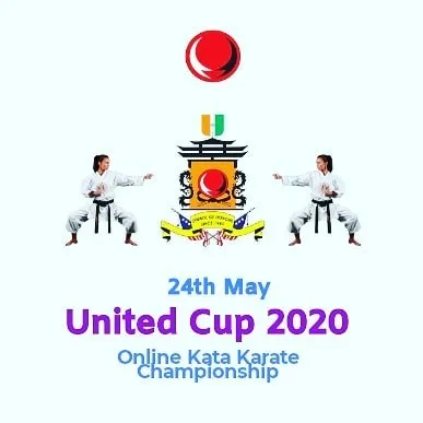 The official poster for the United Cup 2020, our first Online Kata Karate Championship. This event allowed us to continue our tradition of competition and community engagement during a challenging time.