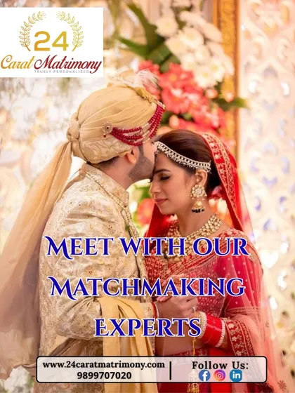 Meet with our matchmaking experts to begin your journey. A groom kisses his bride's forehead, a gesture of love and respect that signifies a strong foundation for marriage.