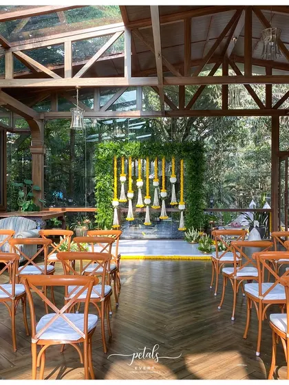 A duplicate image of the engagement decor, highlighting the perfect blend of traditional and modern elements.