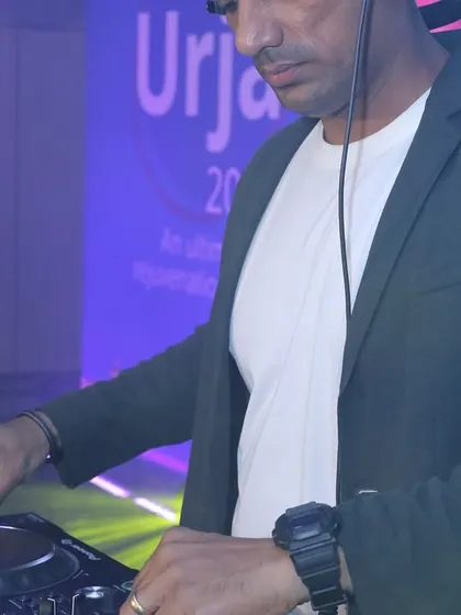 A close-up of me at the 'Urja 2024' event, ensuring every transition is smooth.