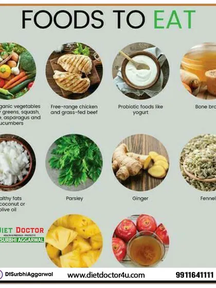 Here is a list of foods to embrace for a healthier lifestyle. My diet plans are rich in fresh vegetables, lean proteins like chicken, probiotic foods like yogurt, and healthy fats from olive oil.