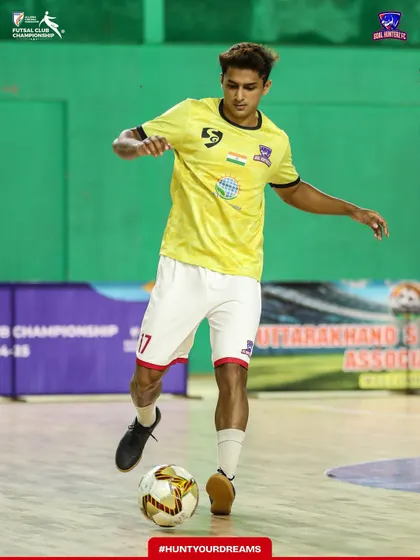 A player warming up with the ball before the second group stage match.