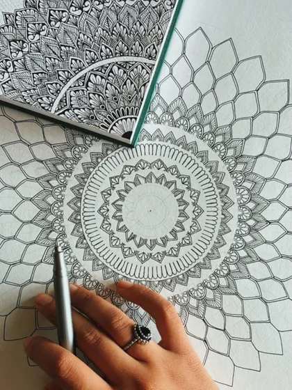 Prepping for new commissions by sketching out ideas. The journey from a simple paper sketch to a full wall mural is always exciting.