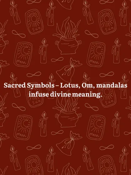 Sacred symbols like the Lotus, Om, and mandalas are infused into my practice. These symbols carry deep divine meaning, adding layers of spiritual insight to each tarot reading and helping to align your energy with cosmic vibrations.