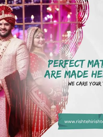 We care for the trust you place in us to find your perfect match. This image of a traditionally dressed couple reflects our commitment to honoring your values and expectations.