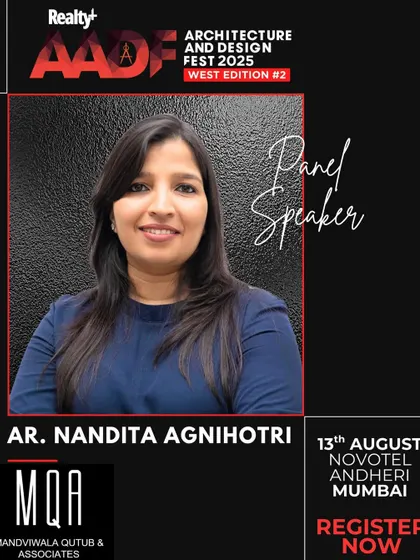 Our Senior Associate, Nandita Agnihotri, was a featured panel speaker at the Architecture and Design Fest, discussing how technology is redefining the language of design.