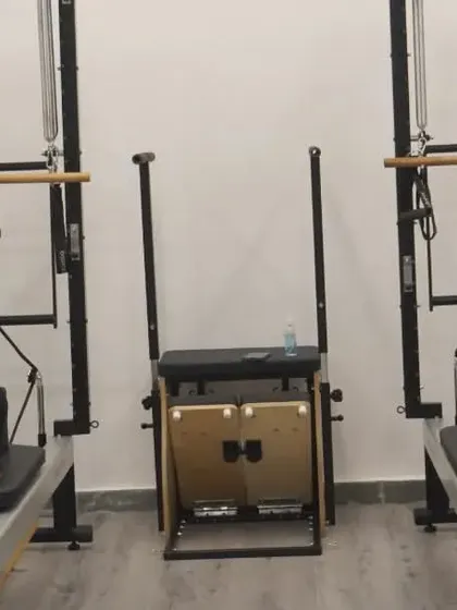 A duo session working on arm and back strength. Working out with a partner can be extra motivating.