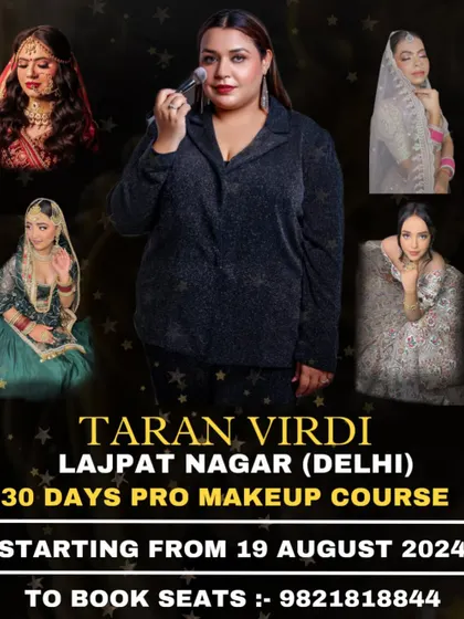 An overview of my 30-day pro makeup course starting this August. This poster gives you all the essential details to book your seat.