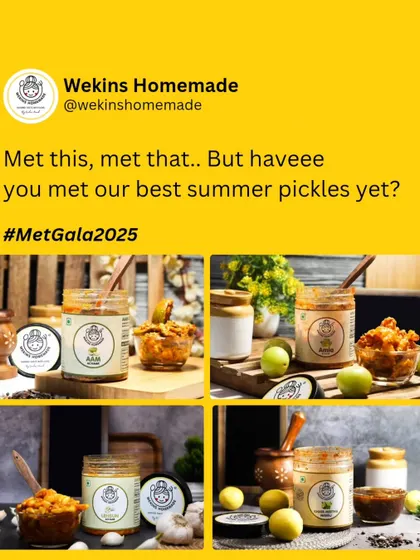 Forget the Met Gala, meet your real summer saviors. This collection of our best summer pickles, from aam to lehsun, brings a burst of flavor to every bite.