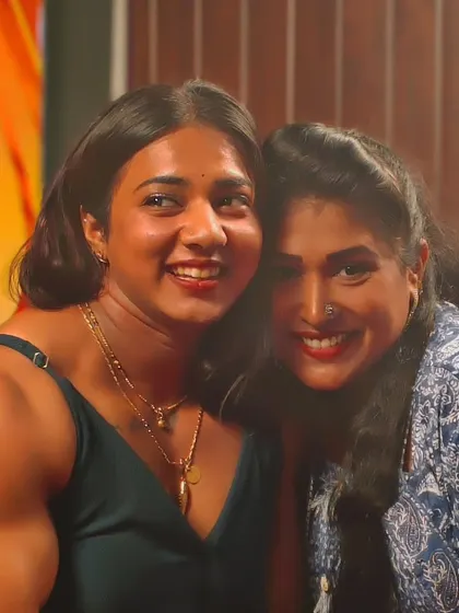 A happy moment with the host of Sthree News. I love connecting with other women who are passionate about empowerment.
