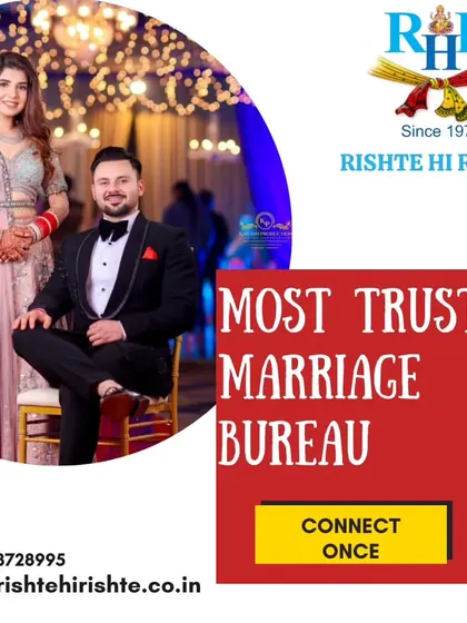 We are the most trusted marriage bureau, a fact reflected in the happy couples we match. Connect with us once to begin your search with confidence.