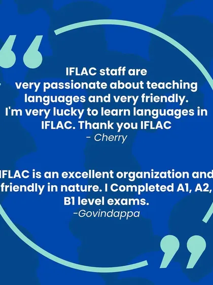 Our students often highlight our passionate, friendly staff and the excellent learning environment that helped them successfully pass their A1, A2, and B1 level exams.