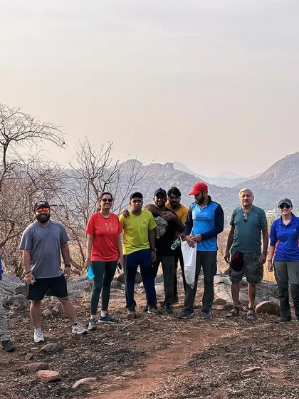 Our leaders on a training trek. We constantly practice and refine our skills to stay at the top of our game.