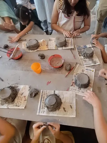 Our Mother's Day "Family of Bowls" workshop was filled with messy hands and warm hearts. Families came together to shape more than just clay; they shaped lasting memories.