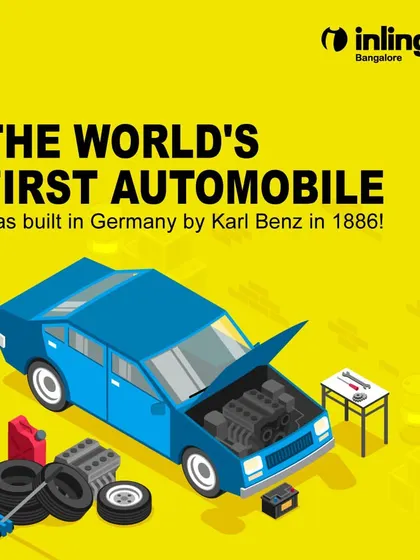 The world's first automobile was built in Germany by Karl Benz in 1886. This fact underscores Germany's role as a pioneer in the automotive industry, a key sector for job seekers.