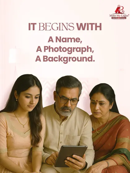 It begins with a name, a photograph, a background. The process of an arranged marriage starts with basic information, but it's the journey of discovery that leads to a real connection.