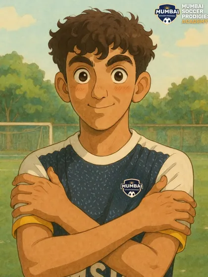 An animated portrait of a player, celebrating his unique personality and love for the game.