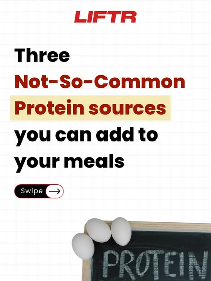Tired of chicken and eggs? We share three not-so-common, high-protein food sources like Skyr Yoghurt, Shrimp, and Squid to help you hit your protein goals without getting bored.