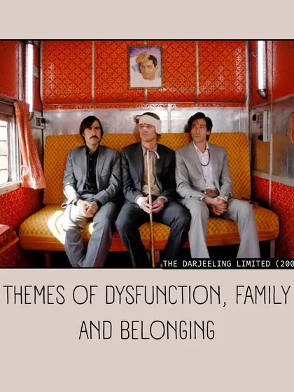 A look into the whimsical world of Wes Anderson. His films explore themes of family and belonging with a unique visual style that's always a treat to watch on a big screen.