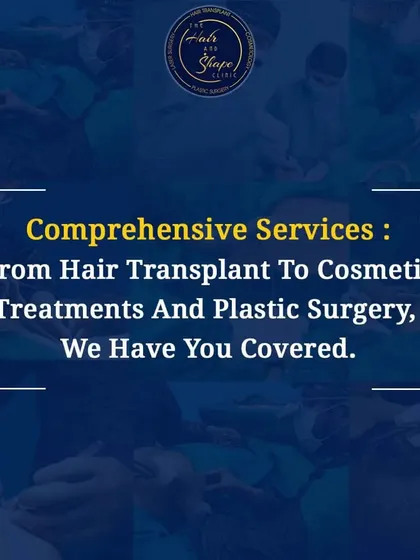 We offer comprehensive services under one roof, from hair transplants and non-surgical treatments to cosmetic procedures and plastic surgery.