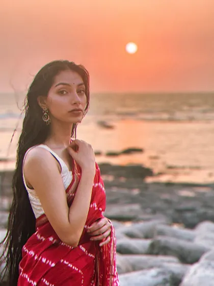 A duplicate of the beach sunset shoot.
