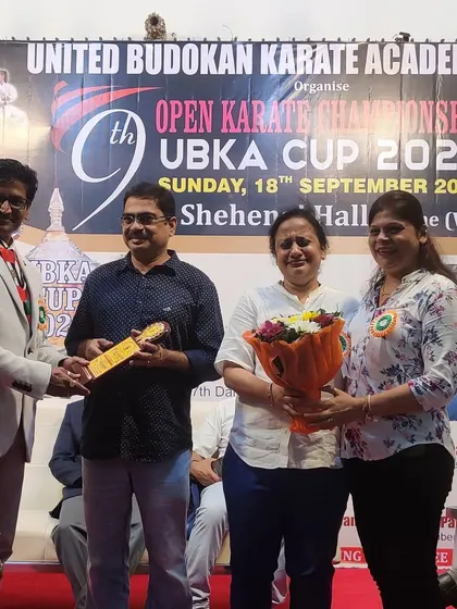 We believe in community. Here, we are felicitating guests and supporters during the 9th UBKA Cup in 2022. The success of our events is a collective effort, and we are grateful for all the support we receive.