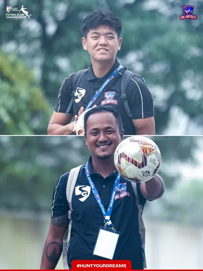 Our players arriving with purpose, ready to hunt for a spot in the final.