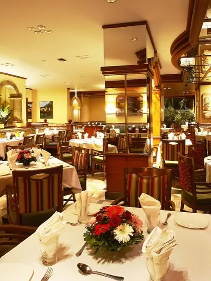 My spacious dining hall is perfect for family gatherings, celebrations, or a quiet meal for two.