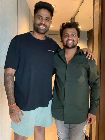 It was a pleasure to finally style the one and only Suryakumar Yadav.