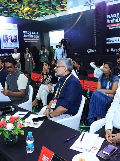 Our founder, Mohanbir Singh, serving on the jury for the WADE ASIA awards. His participation reflects our commitment to mentoring emerging architects and addressing contemporary challenges in India's built environment.