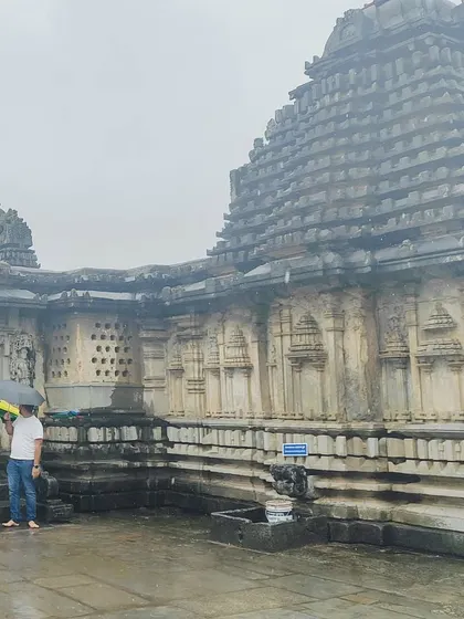 A visit to a nearby ancient temple is often part of the Bandaje Falls trek itinerary, adding a touch of heritage to the journey.