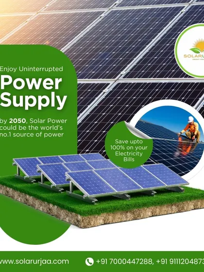 **Enjoy an uninterrupted power supply and save up to 100% on your electricity bills.** By 2050, solar could be the world's number one power source. Get ahead of the curve and invest in your future today.