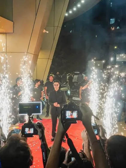 A red carpet celebrity entrance complete with cold pyro effects. We manage every detail to ensure a grand and paparazzi ready arrival for your special guests.