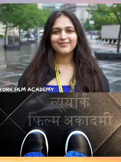 Seeing the New York Film Academy name written in Hindi was a beautiful reminder of my roots. It represents my mission to bring world-class photography education home and make it accessible to aspiring artists here.