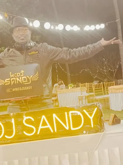 We also arrange for entertainment, including professional DJs like MCDJ Sandy to keep the party going all night.