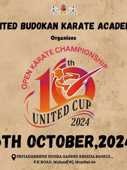 The official announcement for our 10th United Cup in 2024. We organize this open karate championship to provide a platform for karateka to test their skills and unleash the champion within.