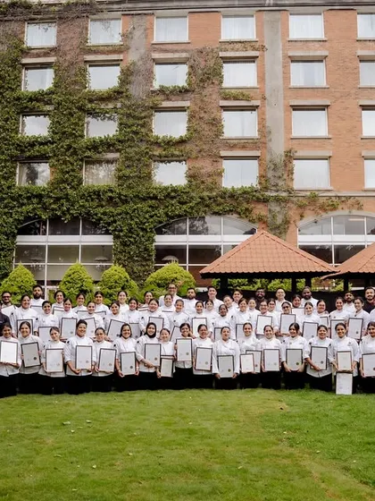 This is your future team. A batch of students, now graduates, ready to take on the world. The diploma is an intense journey, but you'll leave not just with a world-class qualification, but with friends and mentors for life.