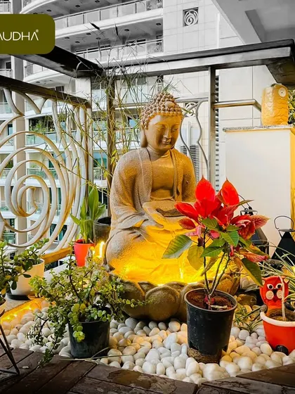 Make the most of your balcony by transforming it into a cozy outdoor dining or relaxation spot. This series shows various setups, from full seating arrangements to serene zen corners.