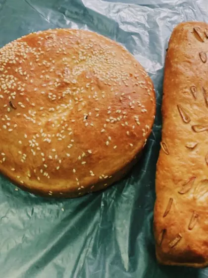 Our freshly baked breads, Sheermal Naan and Garlic Bread. Made in-house, they are the perfect accompaniment to our gravies and grilled dishes.