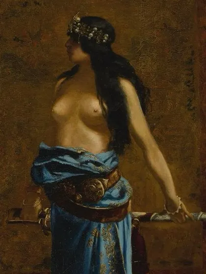 A comparison of three interpretations of 'Judith,' the fearless biblical heroine. The image includes versions by Benjamin Constant, Raja Ravi Varma, and Amrita Sher-Gil, saluting the power of art to capture strength and resilience.