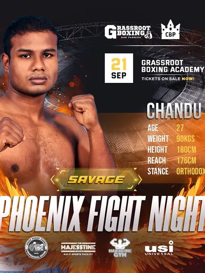 "Savage" is ready for Phoenix Fight Night.