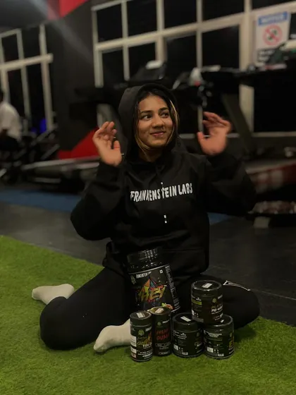 Feeling happy with my full stack of supplements from Frankenstein Lab. Having everything I need, from whey protein to fish oil, keeps my fitness journey on track.