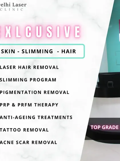 This list highlights some of our exclusive services. PRP and PRFM therapy are key offerings for hair restoration, reflecting our commitment to using advanced and effective treatments for hair loss.