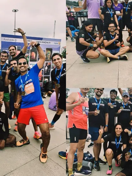 More moments from the Bengaluru 10K Challenge. The energy and excitement after a race are contagious. We make sure to capture these memories.