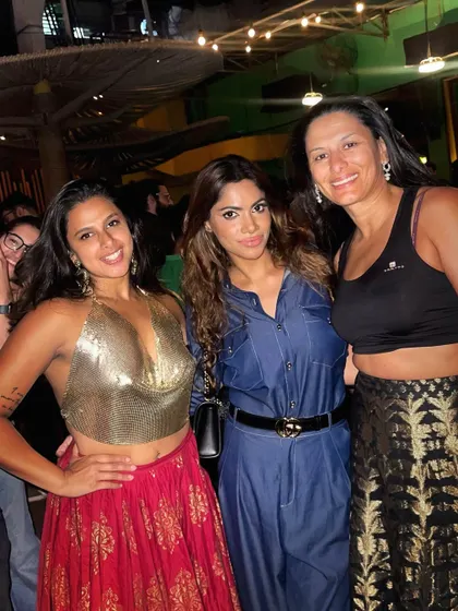 Girl time is the best time. Catching up with my homies on and off the stage.