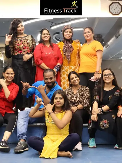 Happy Janmashtami from our fitness family to yours. A group photo capturing the festive mood.