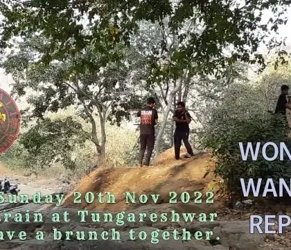 An invitation to one of our past events. We keep it simple: let's go train in nature and have a meal together.