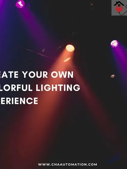 Create your own colorful lighting experience with our dynamic LED systems. Perfect for parties or setting a unique mood, you can design custom color scenes that bring your home to life.