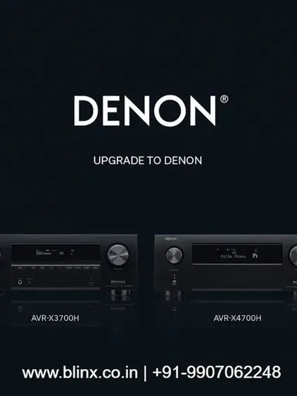 Denon AV receivers are the heart of many of our home theater systems. They connect all your devices and support the latest audio and video technologies, allowing you to play anything with exceptional quality.