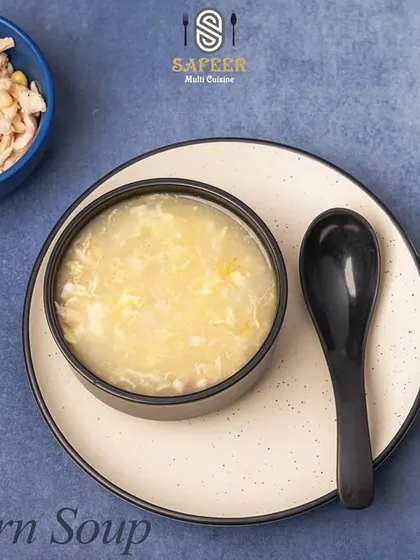 A comforting and universally loved choice, our Sweet Corn Soup is creamy, slightly sweet, and filled with tender corn kernels. A perfect start to any meal.